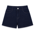 Lace & Denim Shorts