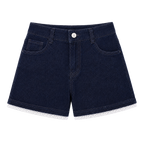 Lace & Denim Shorts