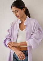 Lilac Gingham Shirt