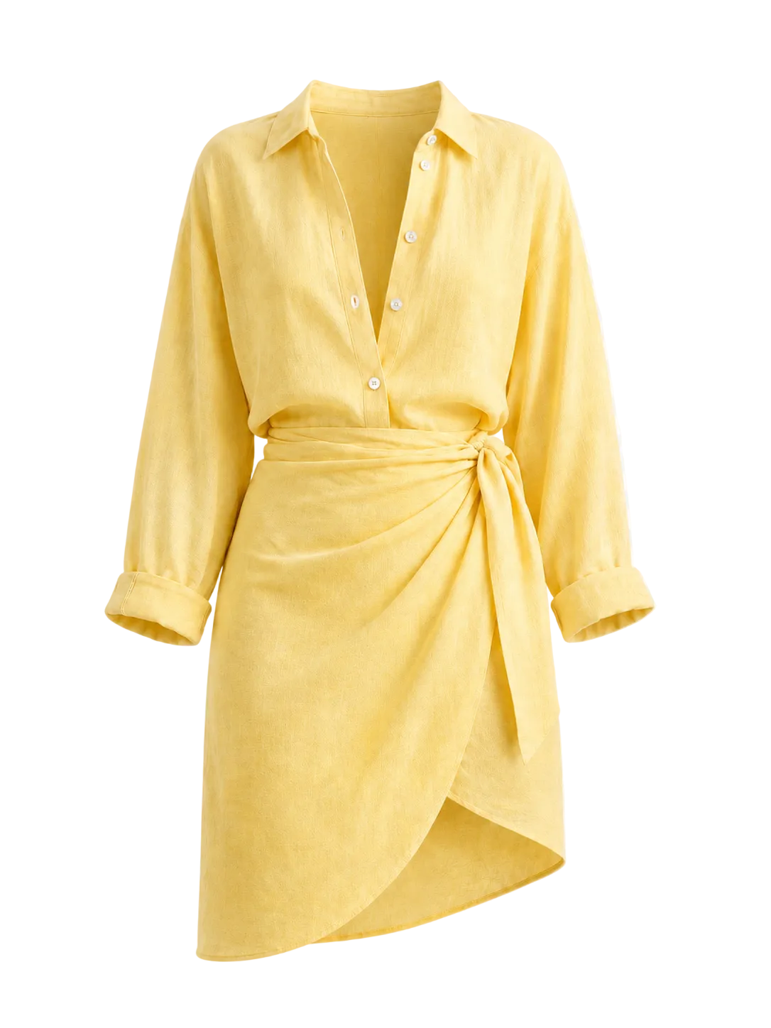 The Sarong Wrap Shirt