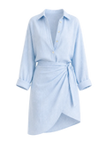 The Sarong Wrap Shirt