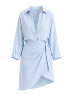 The Sarong Wrap Shirt